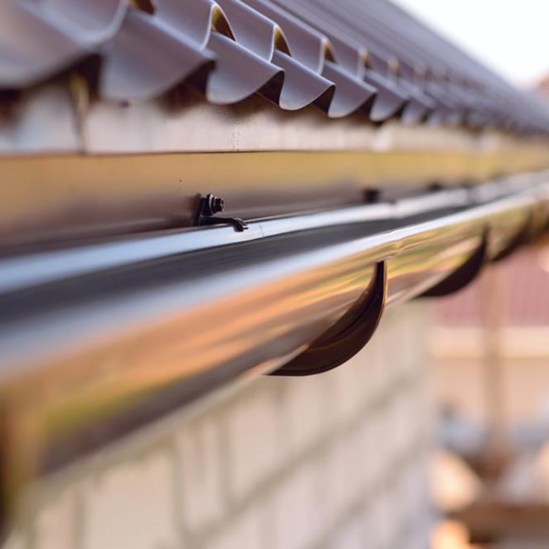 UPVC roofline installation